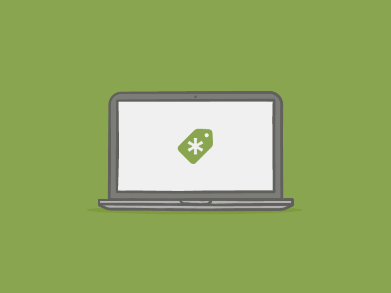 Laptop Loop animation computer creative market gif illustration laptop