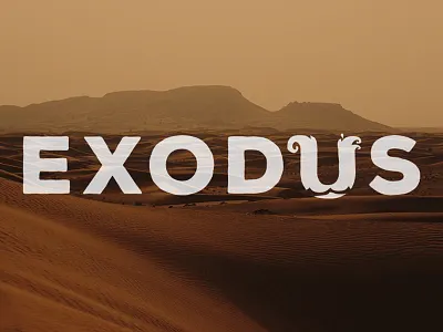 Exodus Church Graphic church desert exodus parting sea water