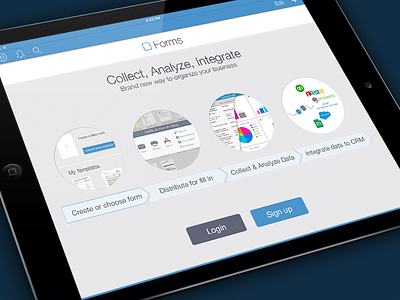 WorkFlow flow forms ios ipad