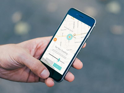 Set Geofence app automation design experience geofence geolocation interface ios iphone location settings ui