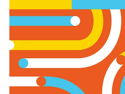 Lines & Connections branding line logo microphone pattern ui