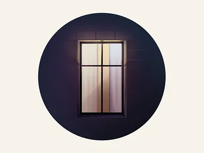 Circleinasquare / 4 illustration lighting photoshop window