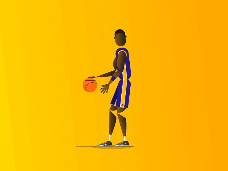 Dribbblin' basketball black mamba down the street designs dribbble dribble kobe lakers sport sports