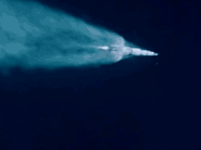 Apollo animation blue gif rocket simple space web website