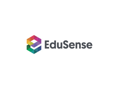 Edusense 1 education icon logo mark symbol technology