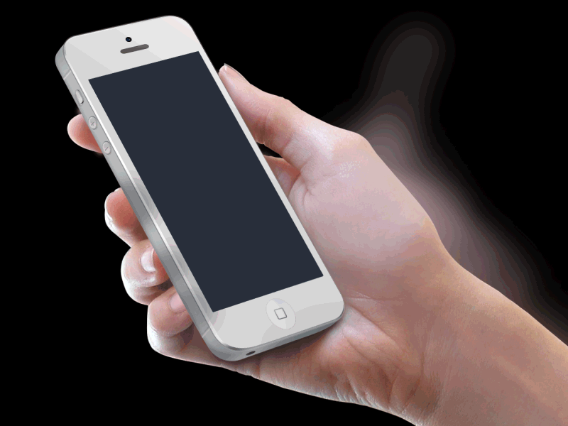 Iphone Mockup White ae
