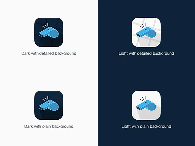 Icon For Sports App app icon ios sports whistle