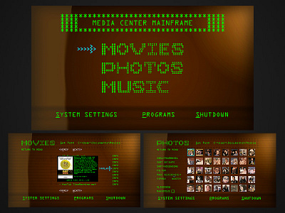 Kodi Interface kodi media center ui design