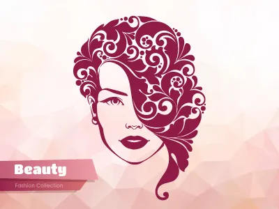 Beauty. Vector illustration art beauty illustration ornament pattern vector