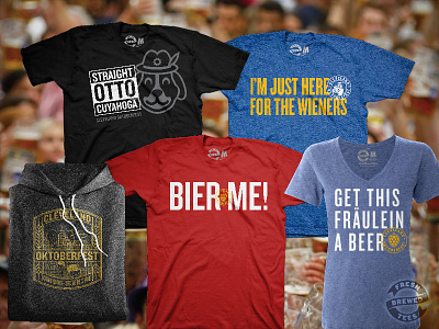 Cleveland Oktoberfest Line-up apparel cleveland fresh brewed tees oktoberfest