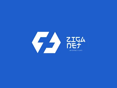 ZIGA INTERNET CAFE branding design esport logo graphic design illustration internet cafe logo mascot logo ui ux vector z logo ziga