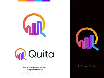 quitq branding creative logo custom logo finance finance logo grow logo lettering logo logo design agency logo designer logo mark logotypo marketing marketing logo minimalist logo modern logo professional logo startup startup logo