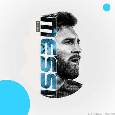 Messi POSTER adobe adobe photoshop clipping mask football g.o.a.t. graphic design layers lionel messi pen tool photoshop poster ui