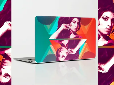 LowPoly Design Store: Amy Winehouse Collection amywinehouse digitalart illustration lowpoly portrait vector