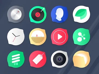 Theme design of Lenovo lemon android design icon lemon lenovo theme zldesign