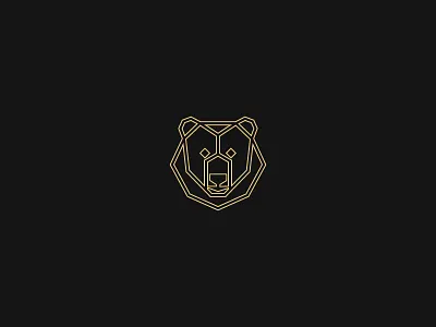 Same bear, new colors. bear brand design geometric icon illustration logo