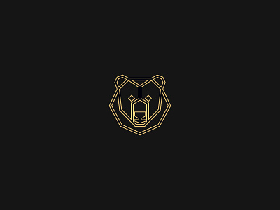Same bear, new colors. bear brand design geometric icon illustration logo