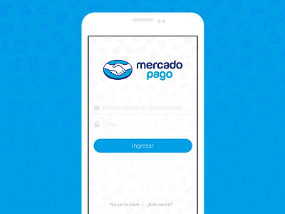MercadoPago | Login android clean fresh ios mercadolibre mercadopago mobile new ui ux wallet