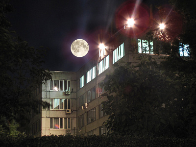 Supermoon photo