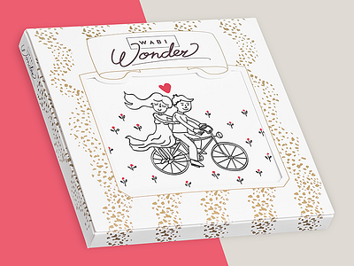 Wabi Wonder Chocolate Packaging bicycle chocolate love packaging pattern postcard sweets wonder