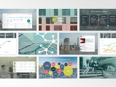 ImmoWire - Investor Deck deck investor deck investors keynote pitch pitch deck powerpoint startup