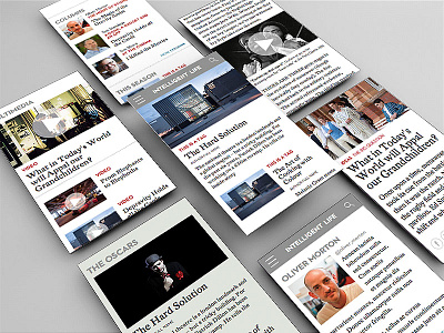 IL Magazine redesign magazine redesign responsive ui ux