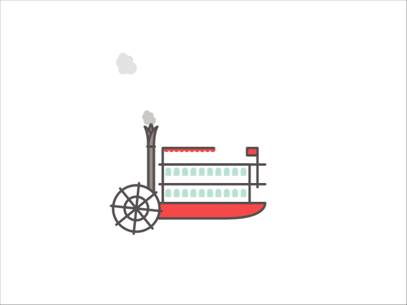 Detroit Riverboat detroit detroit river riverboat vector