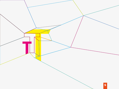 Letter T - Wallpaper colores design letter t type type design typography