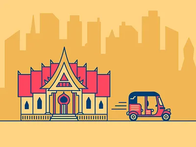 Bangkok bangkok temple travel tuk tuk