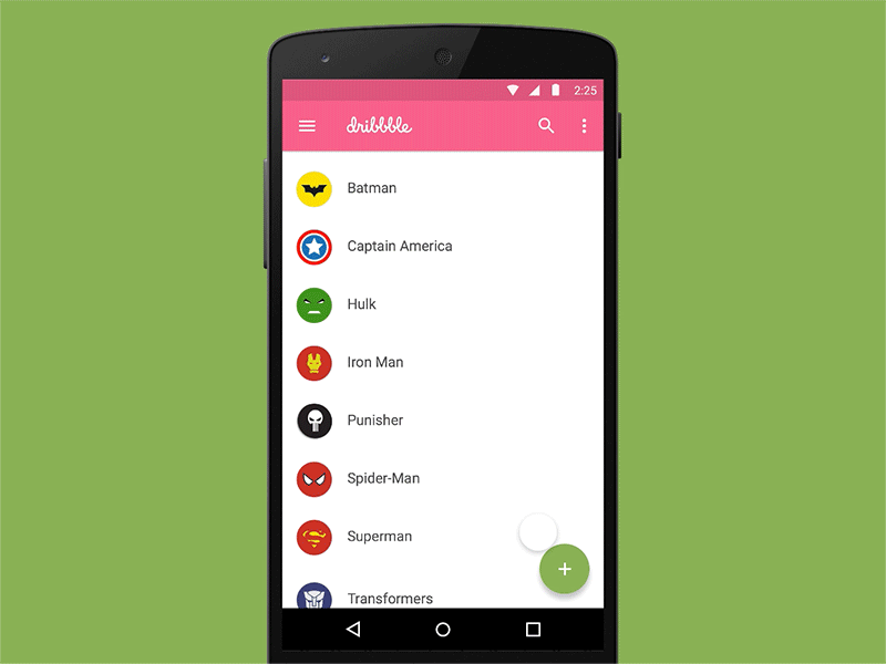 Dribbble Invite Giveaway - Material Design android animation dribbble framer framerjs gif invite material design prospect sketch