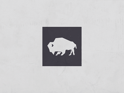 Bison Drib buffalo icon tatonka texture