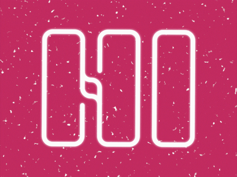 Hi Dribbble! after effects debut motion graphics