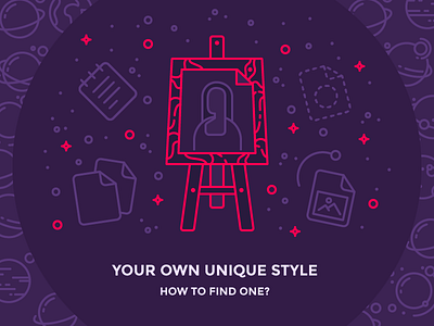 How to find your own icon style? files icons image lisa molbert mona notebook outline painting sketch style wood