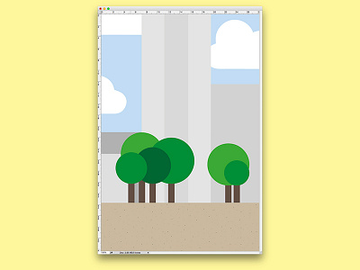 WIP 044 animation city cityscape flat flat design illustration landscape