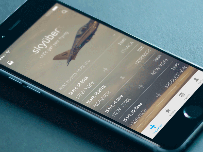 SkyUber app