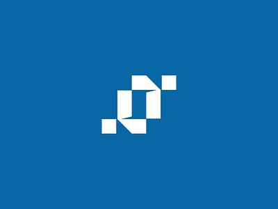 T's + Zero baranding blue bowo456 design freelance graphic logo monogam t white