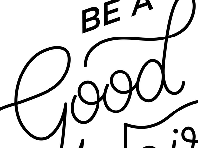 Good. lettering monoweight type