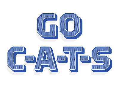 GO C-A-T-S cats kentucky torque type university