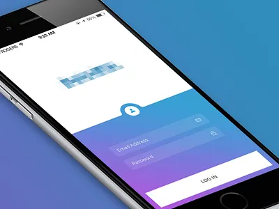 Login Screen form form fields ios login password sign in sign up
