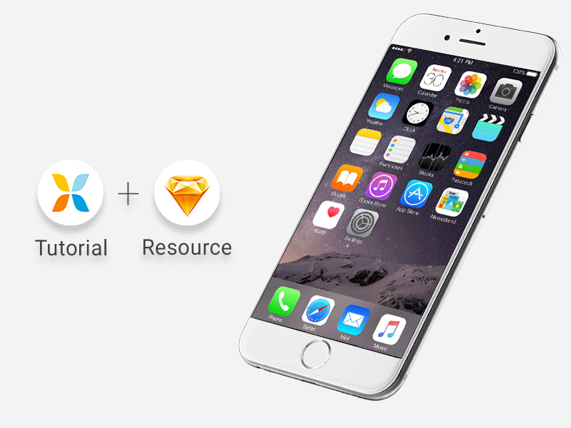 Pixate Tutorial - iOS 8 Spotlight Search app card ios iphone ixd mobile pixate prototype search tutorial ui ux
