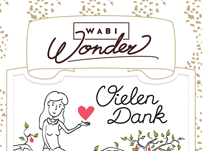 Wabi Wonder Chocolate logo close-up chocolate close up logo love packaging pattern postcard sweets wonder