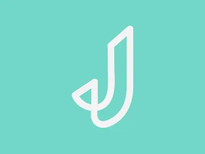 new j icon illustrator j logo logo mark personal