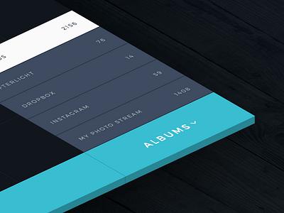 New project idea blue design flat minimal mobile ui ux