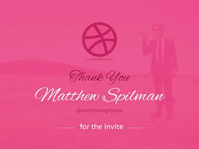 My First Shot to Matthew Spilman first shot thank you thanks