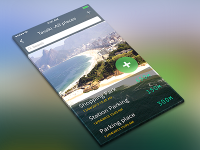 Tavaki App app car directions ios iphone localization location parking ui ux