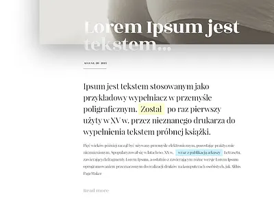 ( W I P ) tumblr theme by Rosea Themes blog blogging clean minimal post simple theme tumblr typography ui ux