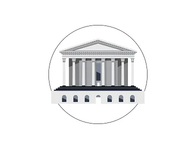 Birmingham - Town Hall architecture birmingham columns geometric hall miniature roman simple street tim smith town