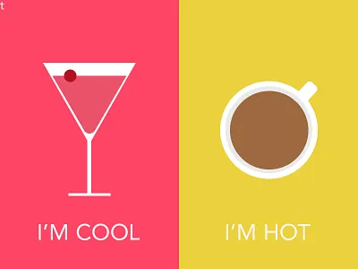 Hot 'N' Cold app cold creativeboxx design hot ios photoshop ui ux