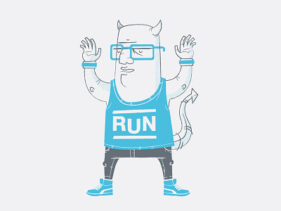 Boogie Monster illustration