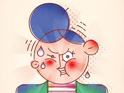 eye contact contact effort eye eyes focus girl grain halftone staring sweat